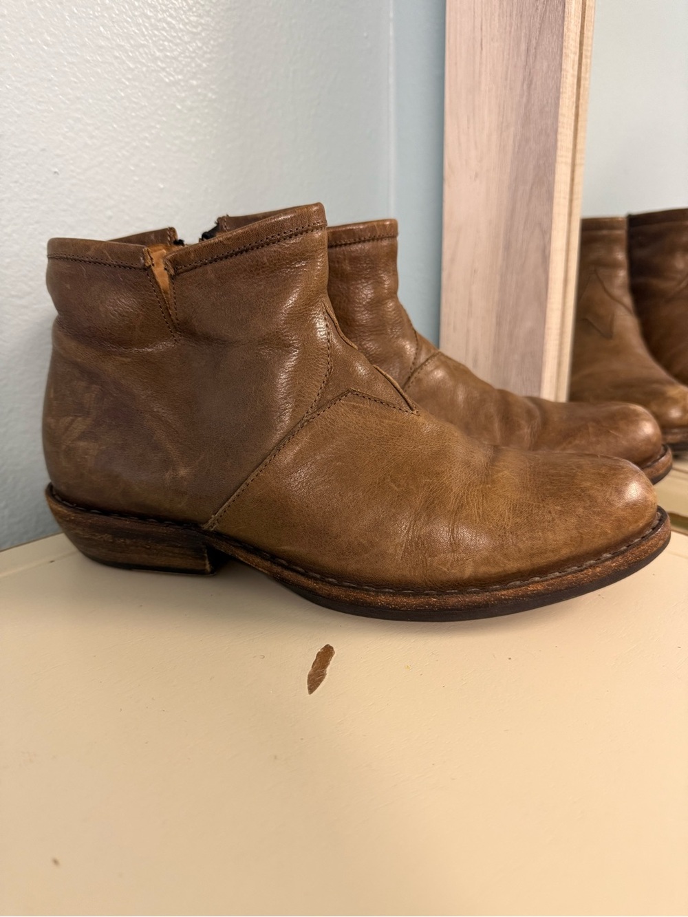 Fiorentini + Baker Italian Leather Ankle Boots EU 37